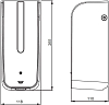 Диспенсер для жидкого мыла Jaquar SDR-BLC-DJ0160AS