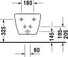 Подвесное биде Duravit Happy D.2 2258150000