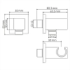 Душевая система WasserKRAFT Naab 8600 A178644 Thermo хром