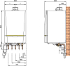 Газовый котел De Dietrich Innovens MCA 25/28 BIC (56-255 кВт)