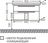 Мебель для ванной СанТа Марсель 90 подвесная