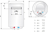 Водонагреватель Ariston ABS Pro R INOX 50 V