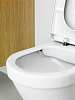 Комплект Унитаз Gustavsberg Hygienic Flush WWC 5G84HR01 безободковый + Инсталляция Geberit Duofix Delta 458.124.21.1 3 с кнопкой смыва + Шумоизоляция