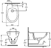 Подвесное биде Ideal Standard Eurovit