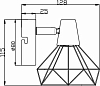 Спот Rivoli Distratto 7004-701 Б0038106