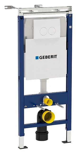 Инсталляция Geberit с унитазом Duravit D-code 25350900002, сиденье микролифт, комплект