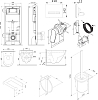 Комплект унитаза с инсталляцией AM.PM Spirit 2.0 CK70GH. черный