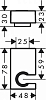 Держатель для душа Hansgrohe Porter E 28387140, бронза