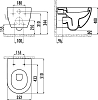 Подвесной унитаз Creavit Free FE320.00100