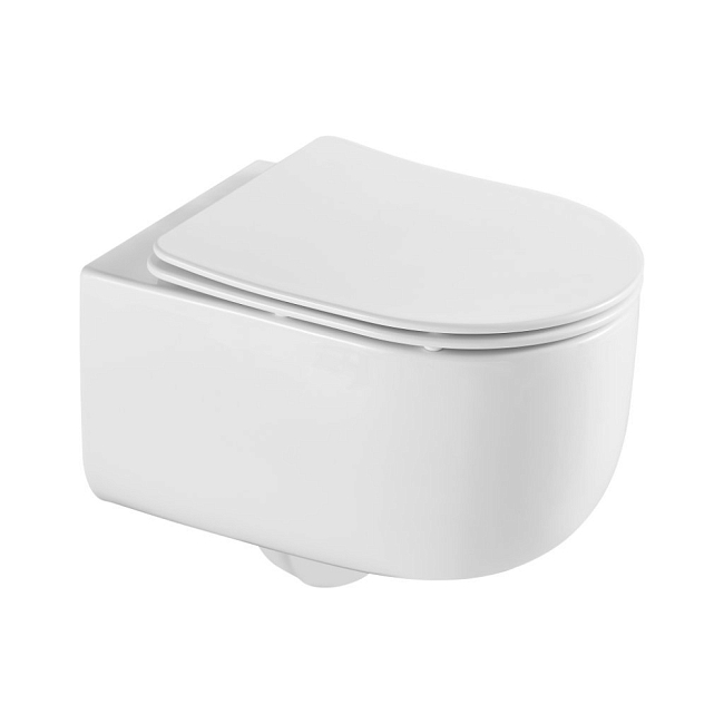 Подвесной унитаз BelBagno Soft-Tor BB084CH-TOR, белый