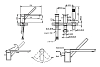 Смеситель для ванны с душем Bravat Phillis F556101C-2-RUS хром