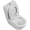 Унитаз-компакт BelBagno Sfera-Tor BB2141CP-TOR/BB2141T/BB865SC с бачком и с сиденьем микролифт, белый