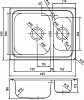 Кухонная мойка Iddis Strit STR60SXi77, хром матовый