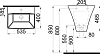 Раковина STWORKI Монтре 55 K3201-2405-001-1-0000, белый