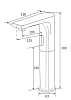 Электронный смеситель для раковины beWash Photocell BWAM0BH856 хром