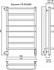 Полотенцесушитель электрический Terminus Евромикс П8 500x850 4660059580180