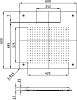 Верхний душ RGW Shower Panels SP-74