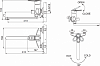 Смеситель Bravat Loop F6124182CP-02L-RUS для ванны