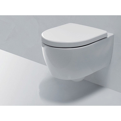 Инсталляция Geberit с безободковым унитазом Geberit iCon Rimfree 204060000, сиденье микролифт, комплект 332845