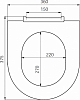 Крышка-сиденье для унитаза Iddis ID 01 138.1