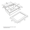 Комплект Paulmark мойка + коландер PM705951-BS+A405-BS