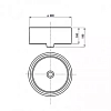 Раковина Roca Mila 7.3270.0.C00.0 40 см, накладная, круглая, белая