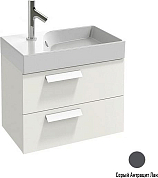Тумба для комплекта 60 см Jacob Delafon Rythmik EB1300-442 серый антрацит лак