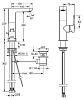 Смеситель для раковины Hansa Ligna 55302203 хром