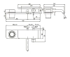 Смеситель для раковины Paini Pad PDCR208B0 хром, белый