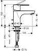 Смеситель для раковины Hansgrohe Talis E2 31624000, хром