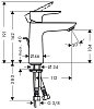 Смеситель для ванны с душем Hansgrohe Talis E 71740000/71710000 хром