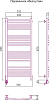 Полотенцесушитель электрический Сунержа Богема 00-0502-1250 120x50 L