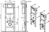 Комплект Cersanit City CO DPL EO slim + Cersanit Vector + Cersanit Pilot стекло белый