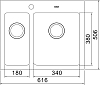 Кухонная мойка Oulin OL-FTR202R