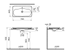 Раковина подвесная Vitra Nest 5686B003-1072 белый