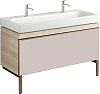 Раковина 120 см Geberit (Keramag) Citterio 123520000, белый