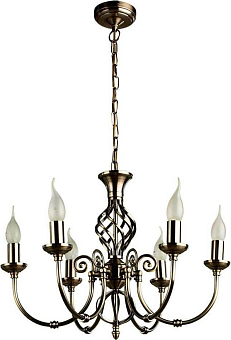 Подвесная люстра Arte Lamp Zanzibar A8392LM-6AB