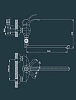 Смеситель для ванны с душем Edelform Albus AB18102 хром