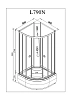 Душевая кабина Deto L L790NGM