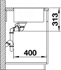 Кухонная мойка Blanco Subline 340/160-F 523572 жасмин