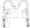 Смеситель для кухни Hansgrohe Talis S Variarc 14872800