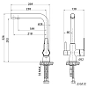 Смеситель для кухни Elghansa Kitchen Pure Water 56A5404 хром