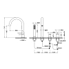 Смеситель для ванны и душа Timo Saona 2320/03Y черный