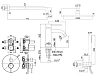 Душевая система Paffoni KIT LIG KITLIG018BO071 белый