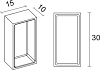 Полочка для ванной Riho Solid Alcove 207012