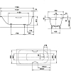 Стальная ванна Kaldewei Advantage 170x70 mod. 363-1 111800010001