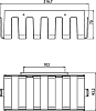 Полка Emco System 2 3545 001 32