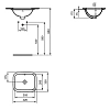 Раковина Ideal Standard Connect E505601 белый