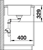 Кухонная мойка Blanco Legra XL 6 S 523330 шампань