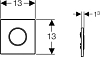 Кнопка смыва Geberit SIGMA 116.015.KL.1